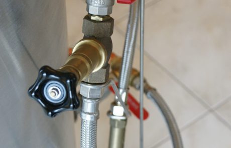 tuyaux remplissage eau stérilisateur robinet